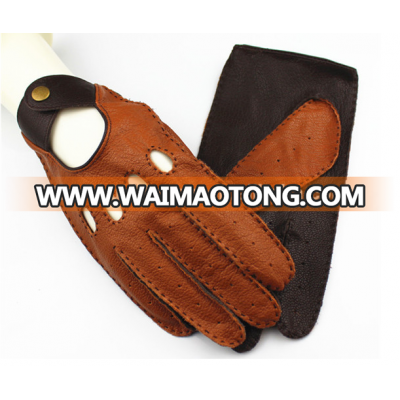 Top Quality Real Soft Leather Man Driving Gloves