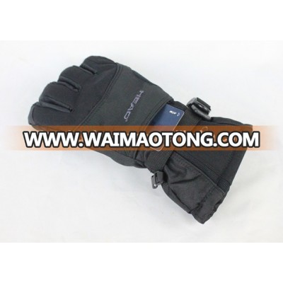 fleece gloves , leather ski gloves